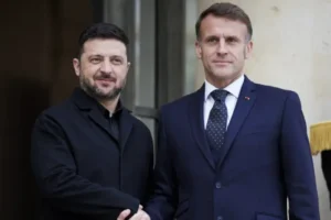 Зеленський розповів деталі про кількагодинну розмову з Макроном