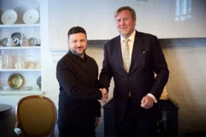 Зеленський зустрівся з нідерландським монархом