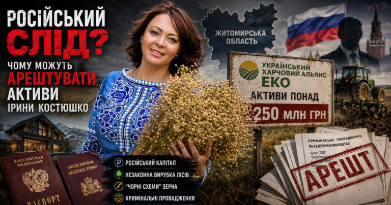 ЗМІ повідомили про російський слід  у бізнесі депутатки Житомирської облради Ірини Костюшко та чому можуть арештувати її активи